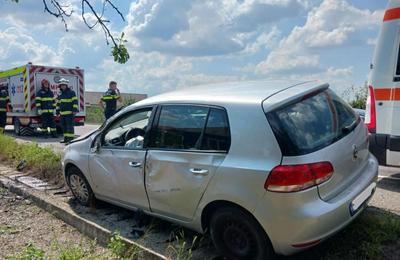 Accident rutier, petrecut pe raza localității Fundătura, județul Cluj