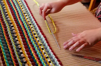 Craft Your Unique Rug from Recycled Materials