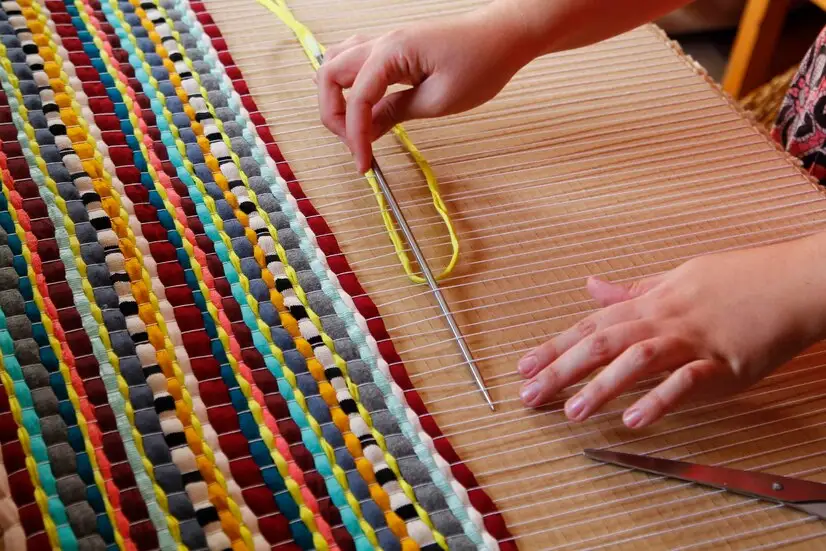 Craft Your Unique Rug from Recycled Materials