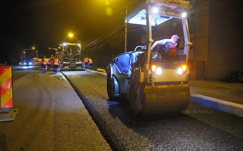 Lucrările de modernizare pe străzile Calea Victoriei și Detuna din Turda avansează