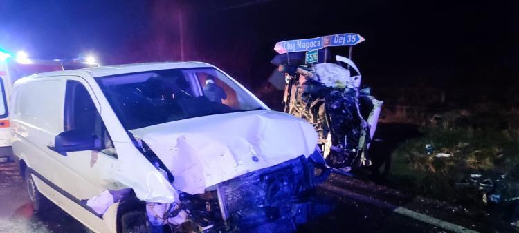 Un accident rutier s-a petrecut în localitatea Răscruci