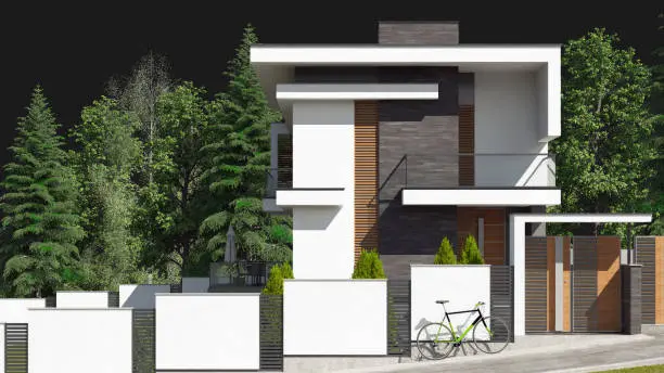 Culori în tendințe pentru fațada casei în 2024