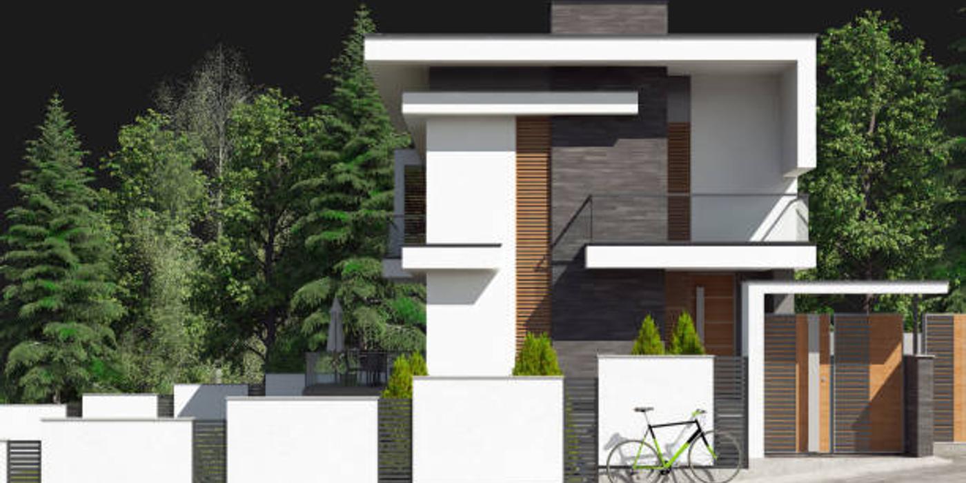 Culori în tendințe pentru fațada casei în 2024