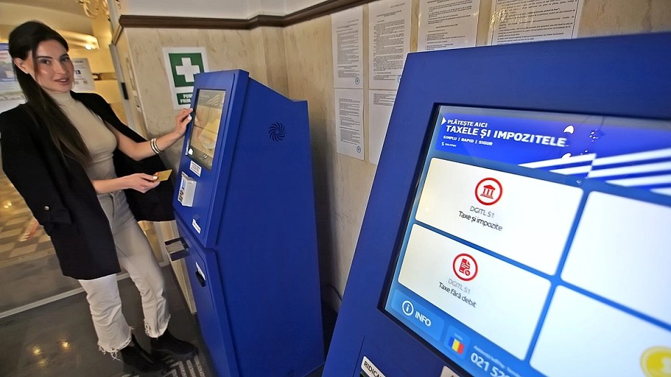 Nouă modalitate de plată a taxelor și impozitelor locale în Sectorul 1: Achitarea prin aparatele SelfPay