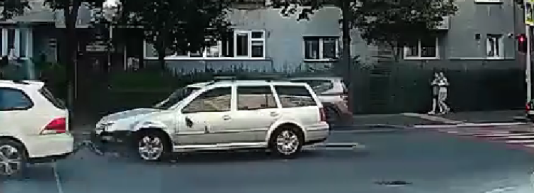 Accident rutier, în această dimineață, pe strada Dorobanților din Cluj-Napoca