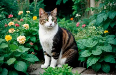 gaging Your Cat in Garden Activities for a Relaxing Experience