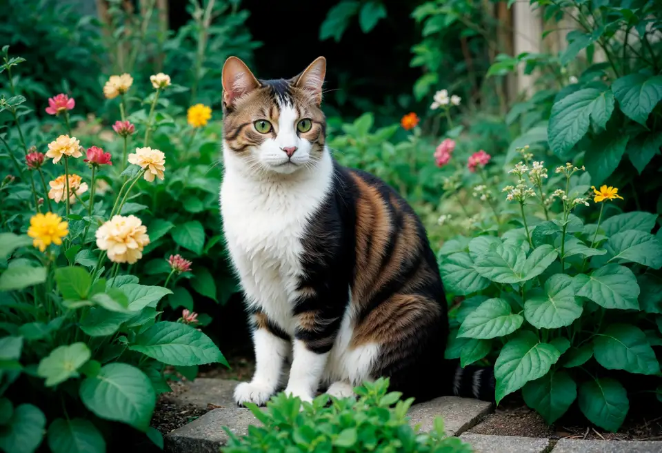 gaging Your Cat in Garden Activities for a Relaxing Experience