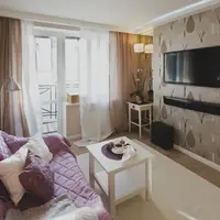 Decor elegant, in note feminine intr-un spatiu de 35 mp