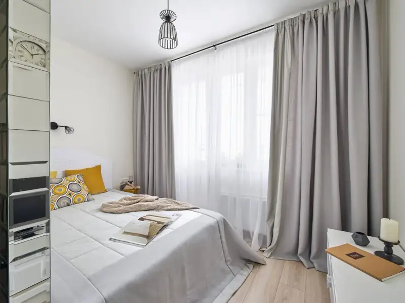 Recompartimentare functionala si amenajare in tendinte pentru un apartament cu o camera