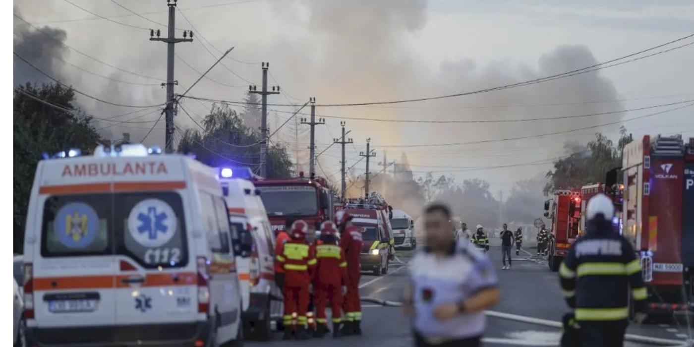 Încă o persoană rănită în exploziile de la Crevedia a murit, luni dimineață, la Spitalul Floreasca din București
