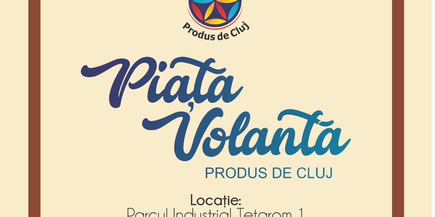 Veste bună! CJC va organiza săptămânal, o piață volantă în incinta Parcului Industrial TETAROM I
