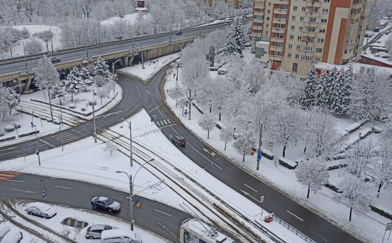 Când se vor bucura clujenii de primii fulgi de zăpadă