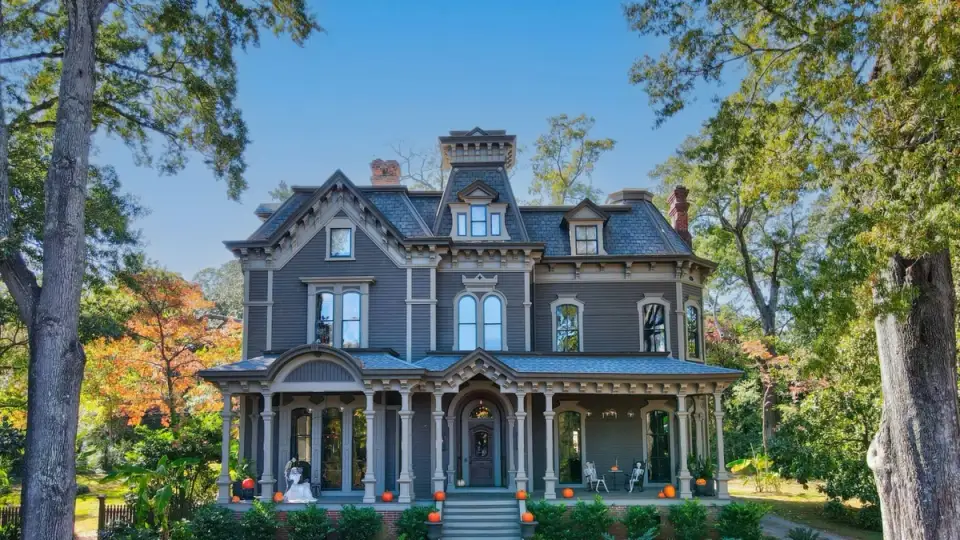 The Creel House from Stranger Things - a Victorian Home Inspiring Mystery and Design