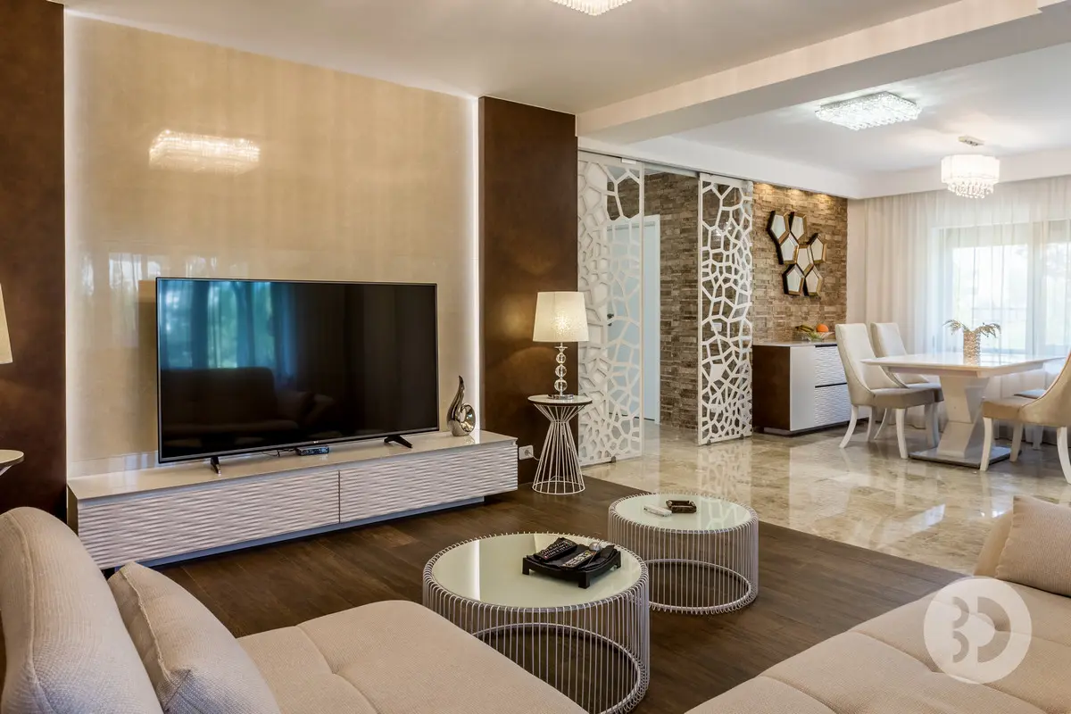 Amenajare cu design original in casa unei familii din Bucuresti