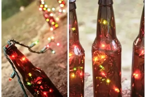 Instalatii handmade pentru iluminarea gradinii