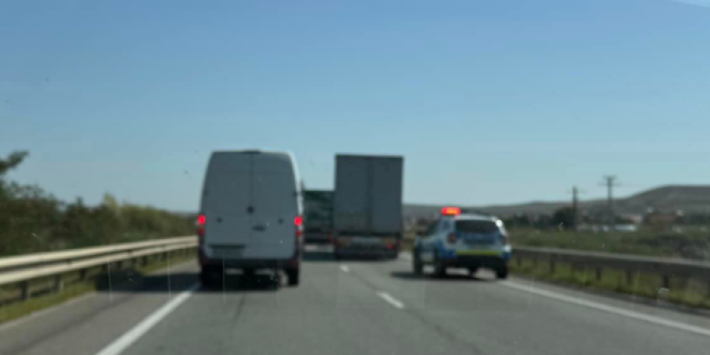 Accident rutier, astăzi, 21 august, pe centura Vâlcele Apahida, varianta înspre Dezmir