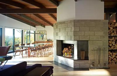 8 idei de amenajare a șemineului