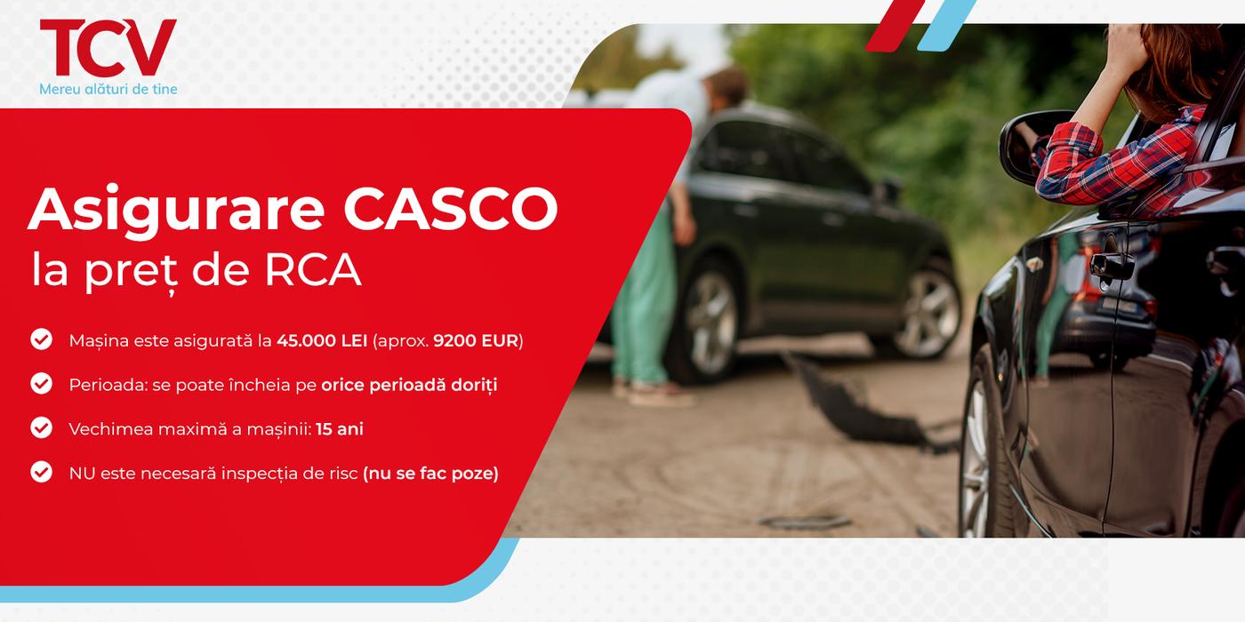 Intri rapid si usor in posesia unei asigurari CASCO cu TCV