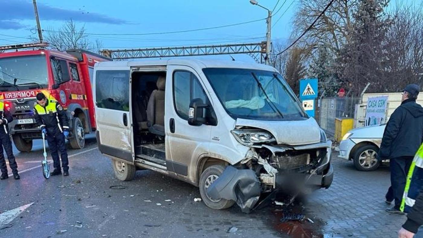 Un accident rutier s-a produs marți dimineață, pe DN15 între municipiile Turda și Câmpia Turzii