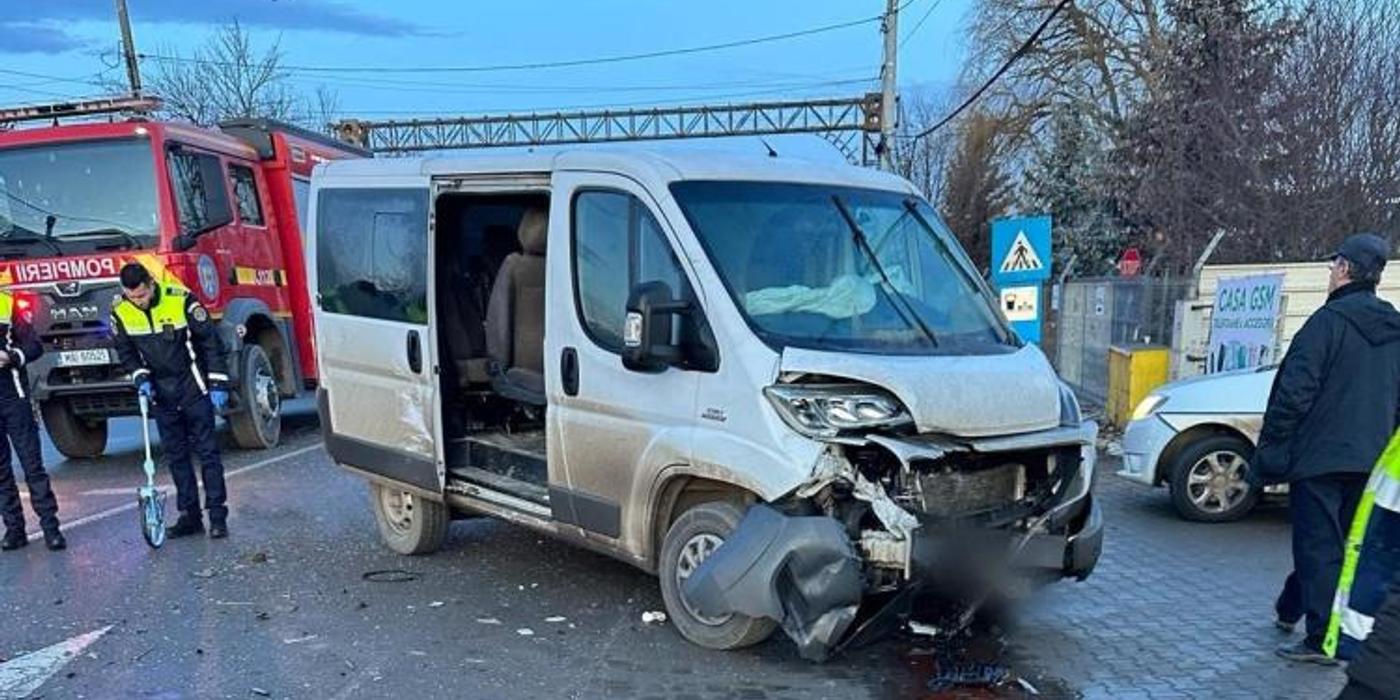 Un accident rutier s-a produs marți dimineață, pe DN15 între municipiile Turda și Câmpia Turzii