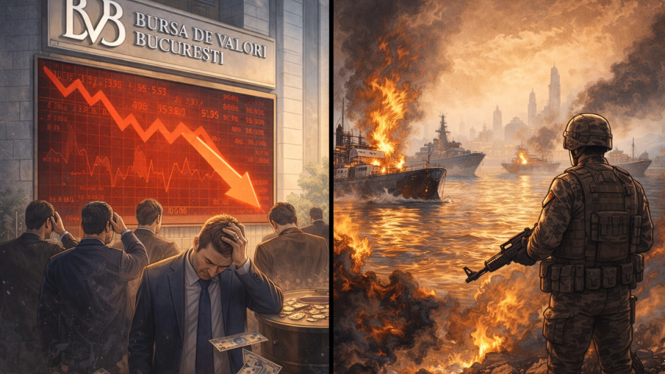 Bursa a fost azi pe plus câteva ore, dar a încheiat ziua pe minus