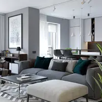 Linii contemporane si un decor elegant intr-un apartament de 63 mp