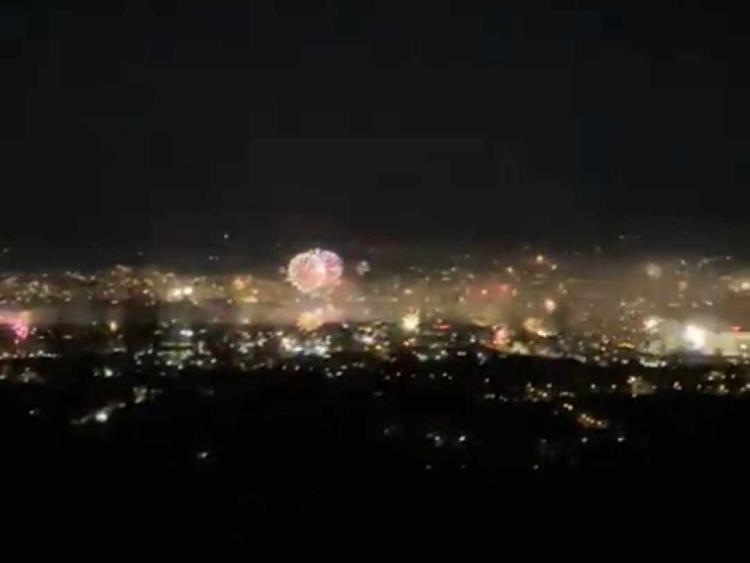 În noaptea de Revelion focurile de artificii au luminat cerul Clujului