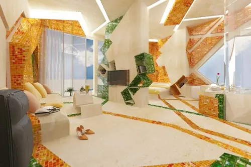 Un concept inedit: hotel cu sculpturi tridimensionale, creatie Gemelli Design Studio