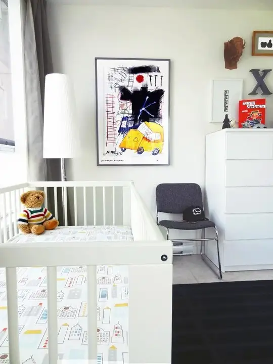 Modele de amenajare pentru camera bebelusului