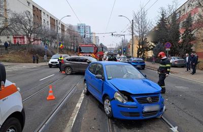 Accident rutier pe strada Primăverii din Cluj-Napoca