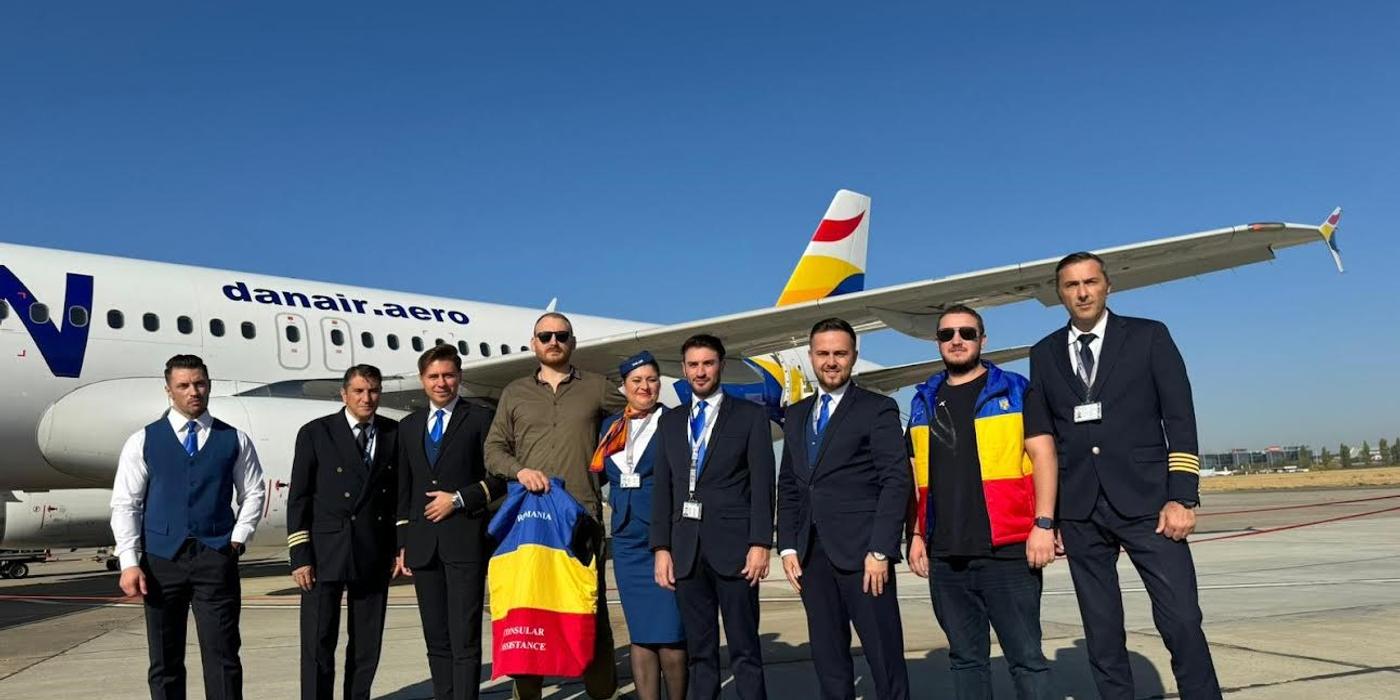 DAN AIR își dublează capacitatea de operare: 6 rute noi din București și Bacău începând cu 1 aprilie