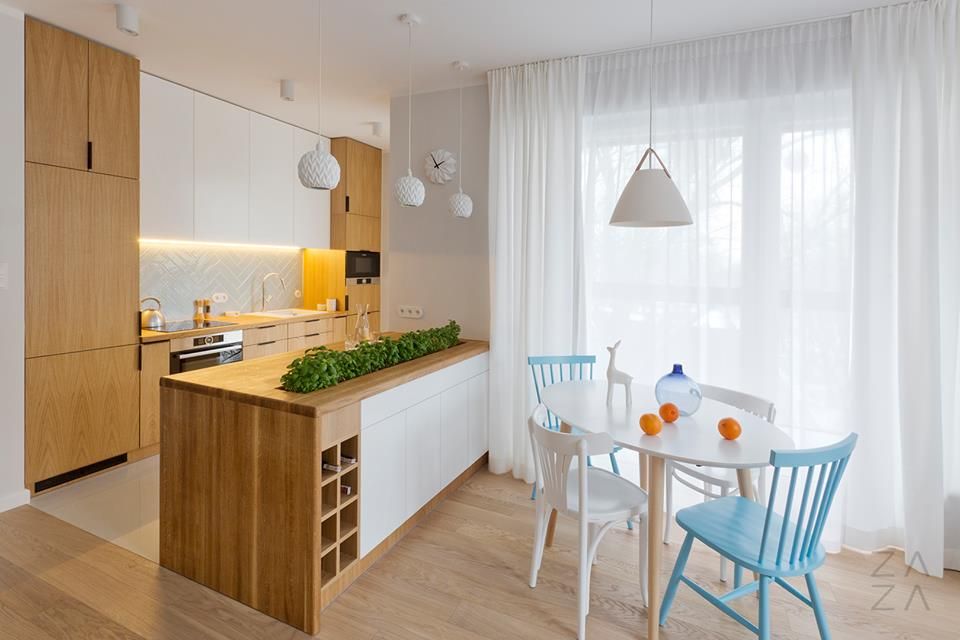 Tonuri de pastel intr-o amenajare de 81 mp