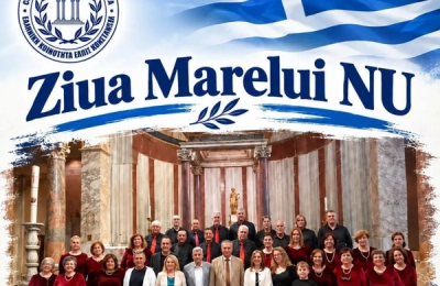 „Χρόνια Πολλά, Ελλάδα!” – Ziua Marelui NU (ΟΧΙ), sărbătorită la Constanța. Concert extraordinar al corului Neon Moudanion la Teatrul Elpis