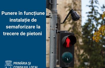 De astăzi, 5 septembrie, un nou semafor va funcționa în Cluj-Napoca