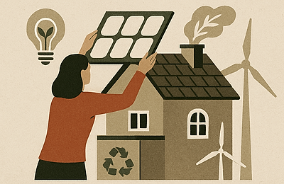 Proiect eco-friendly: transformare sustenabilă acasă