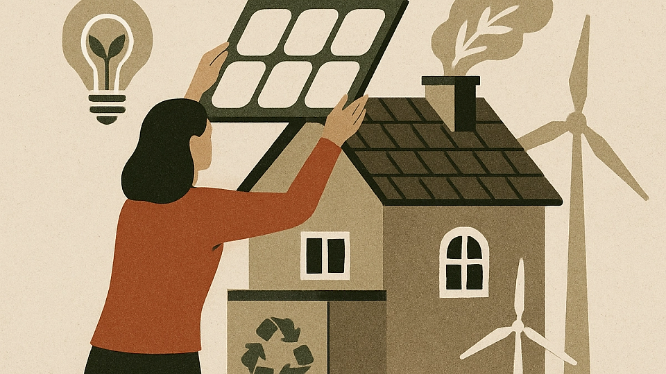 Proiect eco-friendly: transformare sustenabilă acasă