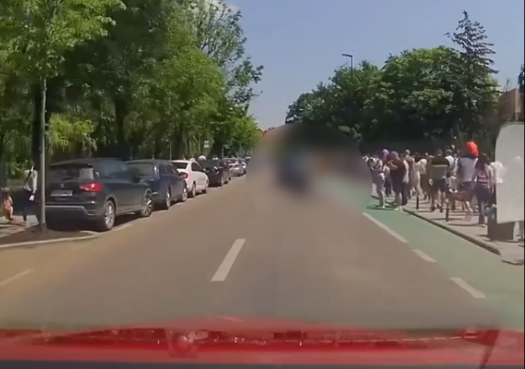 Gest inconștient făcut de o mămică, în Cluj-Napoca