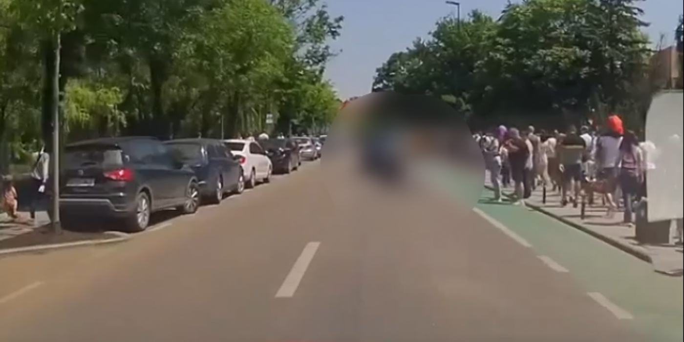 Gest inconștient făcut de o mămică, în Cluj-Napoca