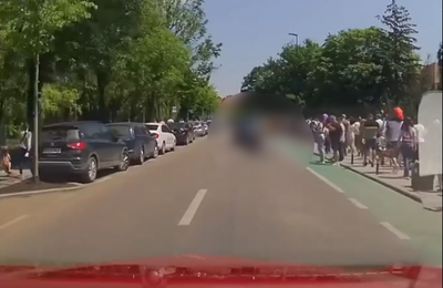 Gest inconștient făcut de o mămică, în Cluj-Napoca