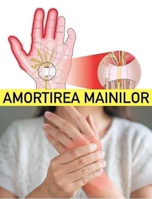 Amorțirea mâinilor – un semnal important că trebuie să mergeți la medic. 5 cauze posibile