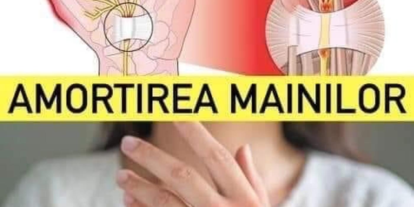 Amorțirea mâinilor – un semnal important că trebuie să mergeți la medic. 5 cauze posibile