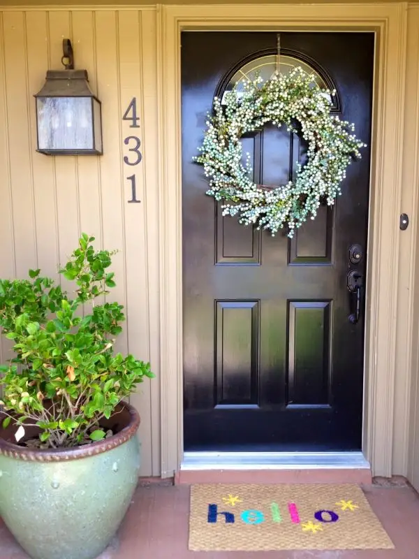 Modele amuzante pentru covorasele de la intrare