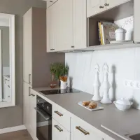 Transformare eleganta studio de 40 mp intr-un apartament de 45 mp