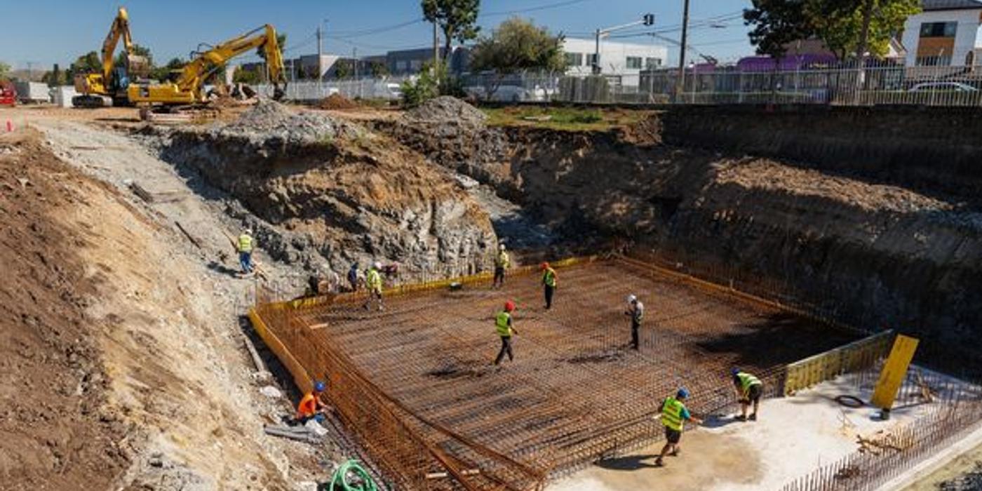 Au început lucrările pe șantierul de pe strada Traian Vuia la proiectul ”Park Ride” din zona aeroportului