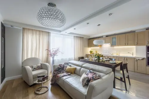 Spatiul unui apartament de 3 camere functional amenajat