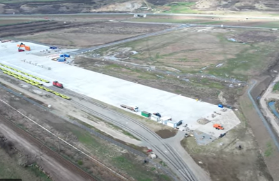 Terminal intermodal, pus în funcţiune de o companie din Emiratele Arabe Unite în judeţul Alba, în apropierea nodului rutier al A 10 Sebeş – Turda şi a magistralei feroviare 300