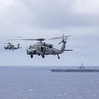 Explicația lui Trump după ce portavionul USS Nimitz al Marinei SUA a pierdut în doar 30 de minute un avion de vânătoare Super Hornet și un elicopter Sea Hawk