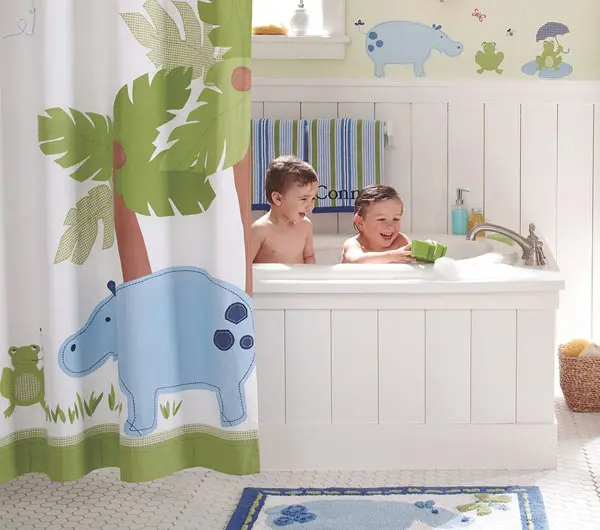 Idei de amenajare a unei bai moderne pentru copii