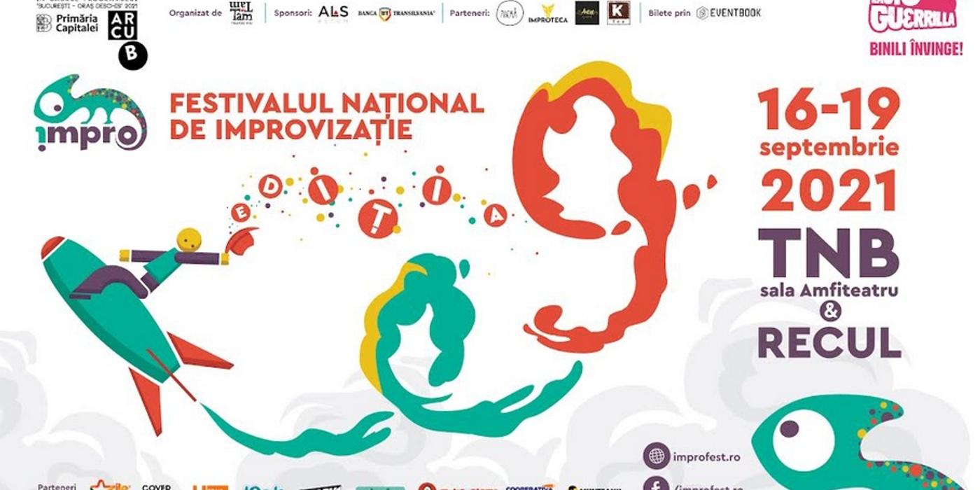 Descoperă o lume fascinantă la Festivalul Național de Improvizație, ediția a IX-a