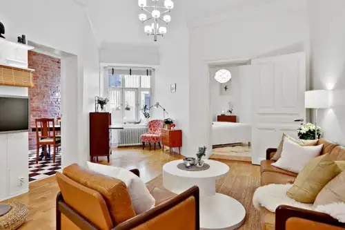 Un minunat apartament in tonuri calde